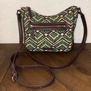 Vera Bradley Multicolor Geometric Crossbody Bag